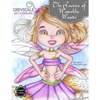 The Faeries of Waterlily Woods: Greyscale Adult Colouring Book - Paperback