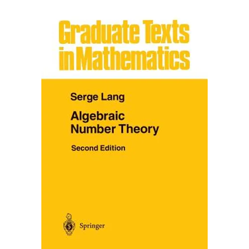 Algebraic Number Theory - Paperback