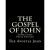 The Gospel of John: Super Large Print Edition - Paperback