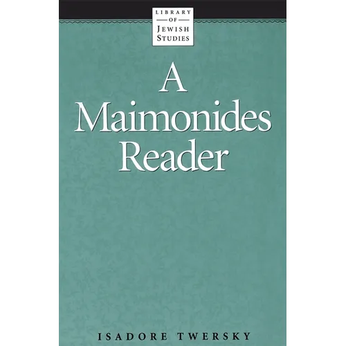 A Maimonides Reader - Paperback