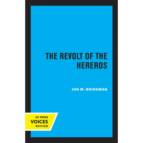 The Revolt of the Hereros - Paperback