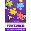 Brain Teasers And Riddles For Adults: Arukone Puzzles - 100 Large Print Puzzles - Paperback