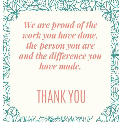 Retirement book to sign (Hardcover): Happy Retirement Guest Book, thank you book to sign, leaving work book to sign, Guestbook for retirement, message - Hardcover