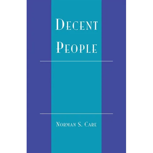 Decent People - Paperback