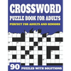 Crossword Puzzle Book For Adults: Crossword Book For Adult Parents And Senior Grandparents With Large Print Puzzles And Solutions To Enjoy Traveling A - Paperback