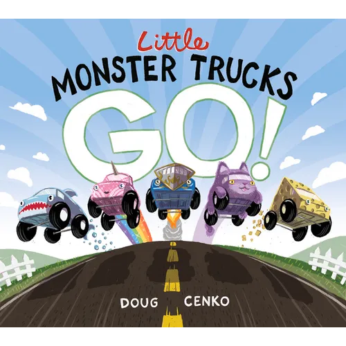 Little Monster Trucks Go! - Hardcover