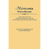 An Mayflower Source Records. from the New England Historical and Genealogical Register. Primary Data Concerning Southeastern Masssachusetts, Cape Cod - Paperback
