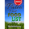 Updated Paleo Diet Food List Book - Paperback