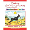 Dashing Doberman Pinschers: A Colouring Book for Adults - Paperback