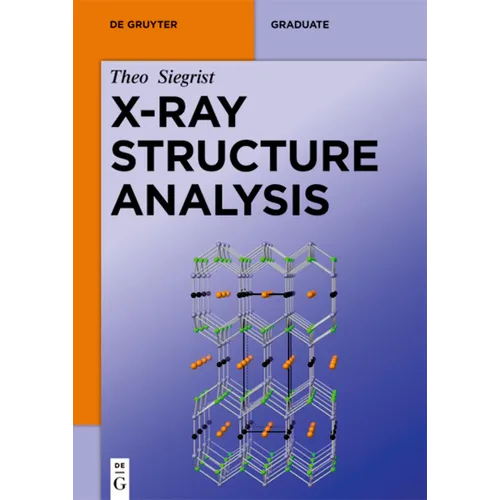 X-Ray Structure Analysis - Paperback