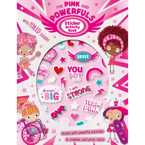 The Pink and Powerfuls Sticker Activity Book - Paperback