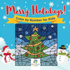 Merry Holidays! Color by Number for Kids - Paperback