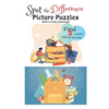 Spot the Difference Picture Puzzles "What is in the school bag? " Find 5 Differences vol.81: Children Activities Book for Kids Age 3-8, Boys and Girls - Paperback