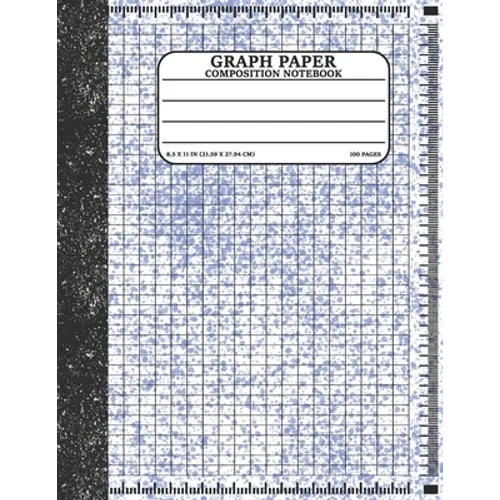 Graph Paper Composition Notebook: Math and Science Lover Graph Paper Cover Watercolor (Quad Ruled 4 squares per inch, 100 pages) Birthday Gifts For Ma - Paperback