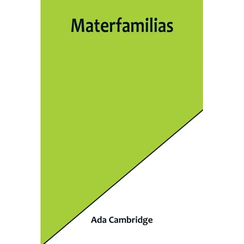 Materfamilias - Paperback