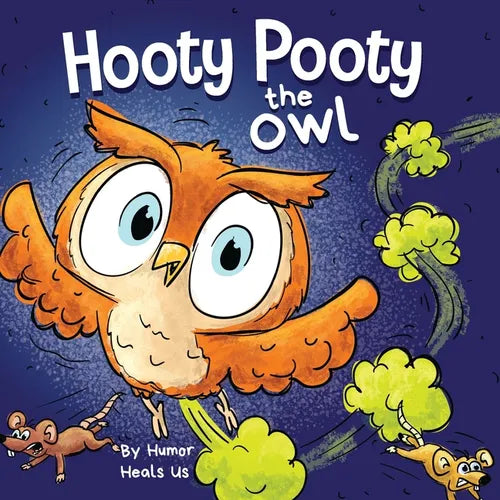 Hooty Pooty the Owl: A Funny Rhyming Halloween Story Picture Book for Kids and Adults About a Farting owl, Early Reader - Paperback