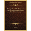 The Legenda and Readings of the Ancient and Accepted Scottish Rite of Freemasonry - Paperback