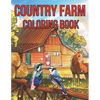 Country Farm Adult Coloring Book: An Adult Coloring Book With Country Farm Design For Creativity, Stress Relief And Relaxation. - Paperback