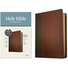 KJV Personal Size Giant Print Bible, Filament Enabled Edition (Leatherlike, Brown/Mahogany) - Imitation Leather