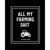 Farm Log: Farmers Record Keeping Book, Livestock Inventory Pages Logbook, Income & Expense Ledger, Equipment Maintenance & Repair Organizer, Farming J - Paperback