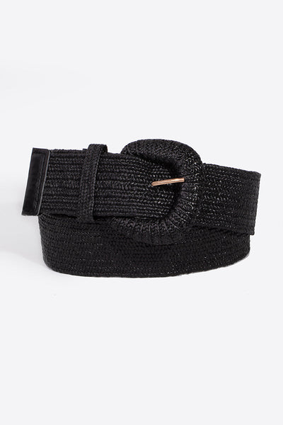 Braided Elastic Fashion Belt