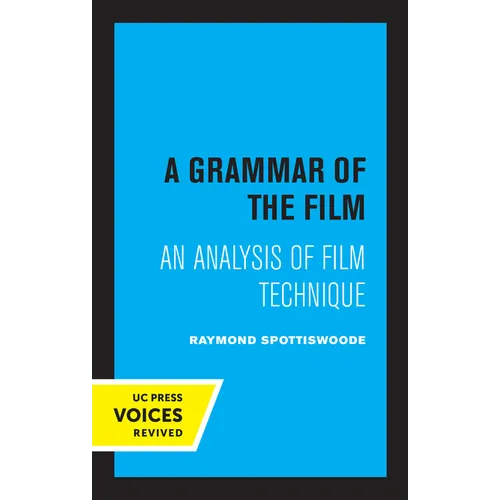 A Grammar of the Film: An Analysis of Film Technique - Paperback