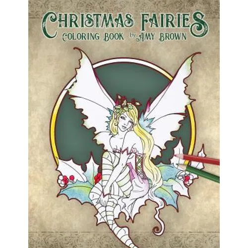 Christmas Fairies Coloring Book - Paperback