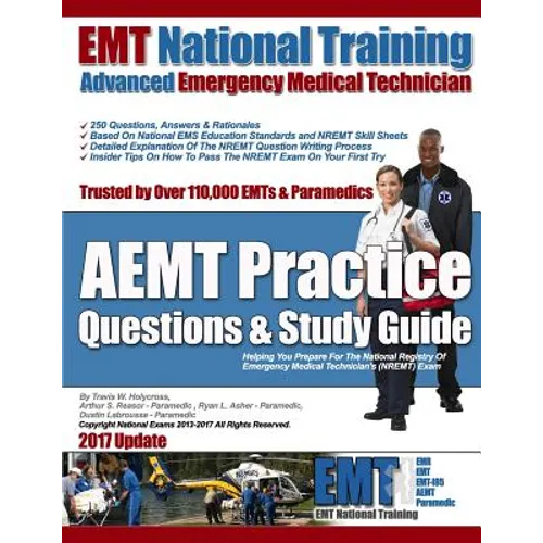 EMT National Training AEMT Practice Questions & Study Guide - Paperback