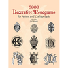 5000 Decorative Monograms for Artists and Craftspeople - Paperback