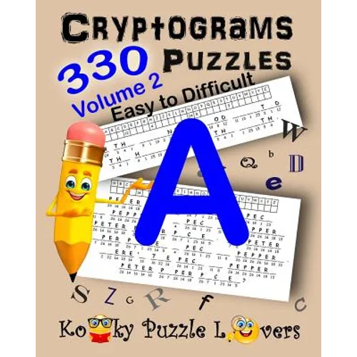 Cryptograms, Volume 2: 330 Puzzles - Paperback