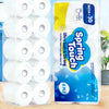 Spring Touch 4-Ply Toilet Paper Ultra Soft Strong Bath Tissue 10/20/30 Rolls Lint-Free
