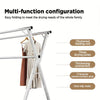 Extendable 48.4"-78.7" Folding Laundry Rack Indoor Outdoor Clothes Dryer