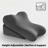 Adjustable Bed Wedge Pillow Memory Foam Backrest Reading Support Cushion