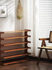 5/6 Tier Bamboo Shoe Rack Organizer Wooden Shelf Entryway Space Saving