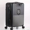 Carry On Luggage Hard Shell Spinner Suitcase USB TSA Lock Front Pocket Travel Bag