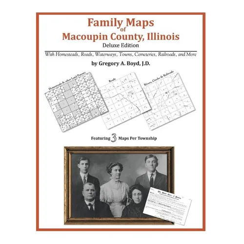 Family Maps of Macoupin County, Illinois - Paperback