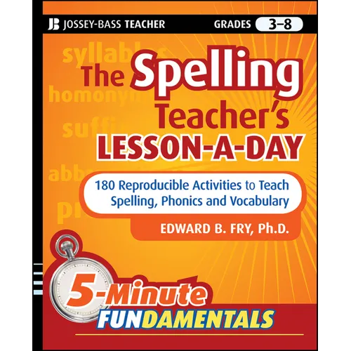 The Spelling Teacher's Lesson-a-Day - Paperback