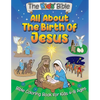 All About the Birth of Jesus: The Kid's Bible - Coloring Book for Kids - Paperback