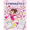 Gymnastics coloring book: Gymnastics coloring for girls - Paperback