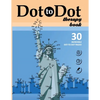 Dot to Dot therapy book. 30 INCREDIBLE DOT-TO-DOT PAGES!: Connect the Dots Book about famous landmarks in the cities from all over the world. Bonus - - Paperback