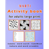 Harti Activity book for adults large print: Puzzle book mixed ! Soduko, word search, CodeWord, kakuro and word scramble 110 pages - Paperback