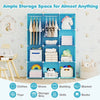 Modular Kids Wardrobe with 10 Cubes & Hanging Rod