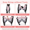Baby Playpen with Changing Table and Bassinet - Pink