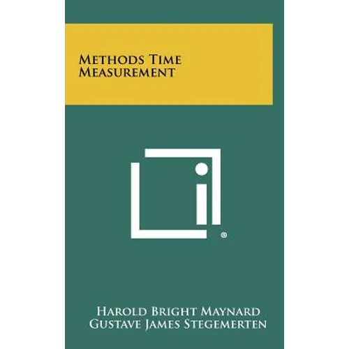 Methods Time Measurement - Hardcover