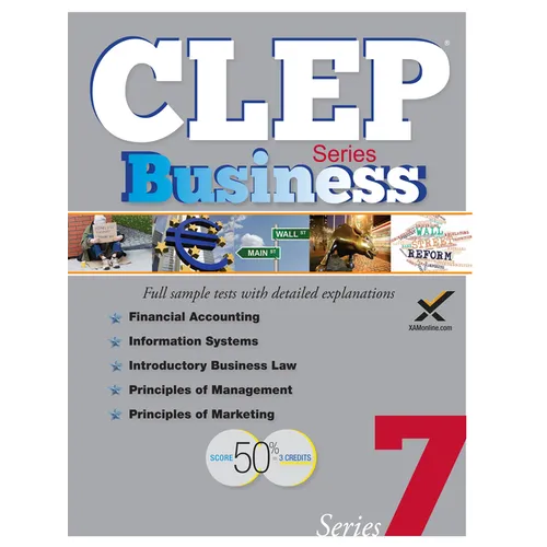 CLEP Business Series 2017 - Paperback