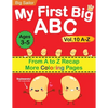My First Big ABC Book Vol.10: Preschool Homeschool Educational Activity Workbook with Sight Words for Boys and Girls 3 - 5 Year Old: Handwriting Pract - Paperback