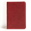 NASB Large Print Compact Reference Bible, Burgundy Leathertouch - Imitation Leather