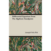 Differential Equations from the Algebraic Standpoint - Paperback