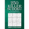 250 Killer Sudoku: Easy to Medium Killer Sudoku Puzzles - Paperback