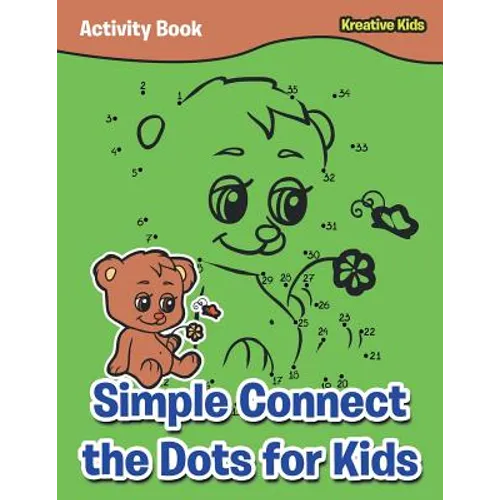 Simple Connect the Dots for Kids Activity Book - Paperback